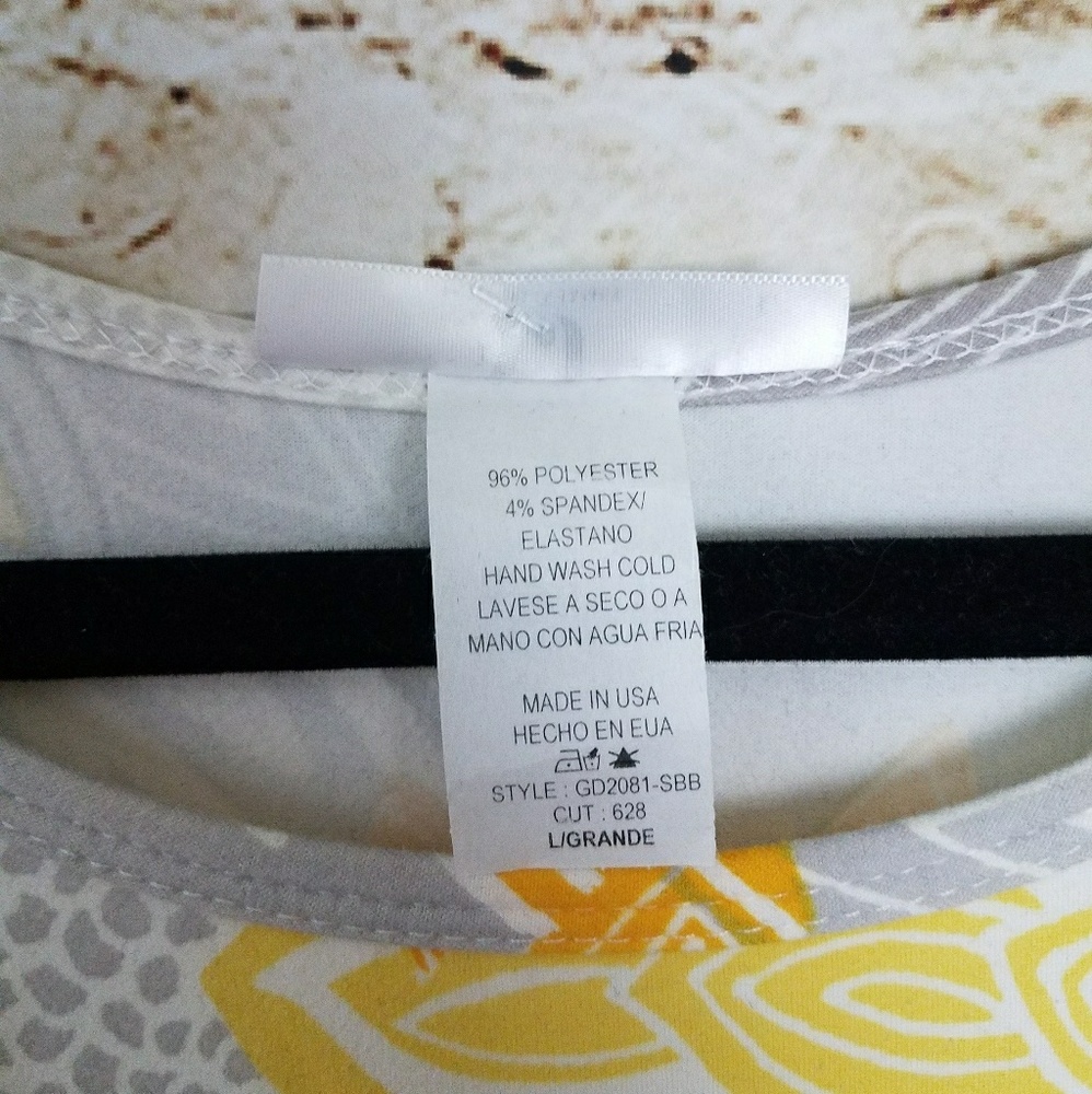 Yellow Floral Maxi Dress w/ Pockets - Picture 4 of 4